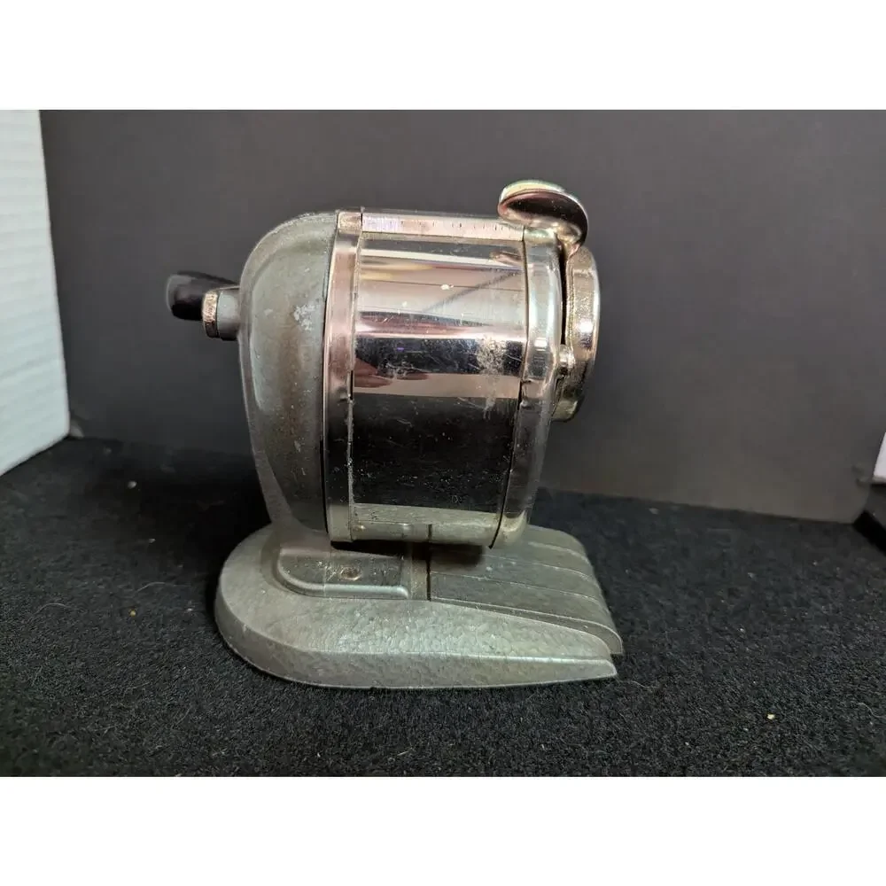 Vintage Boston Champion Portable Hand Crank Pencil Sharpener